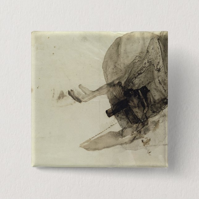 Untitled, c.1853-5 15 cm square badge (Front)