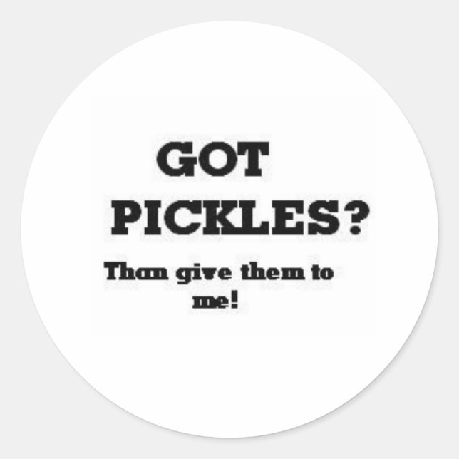 untitled classic round sticker (Front)