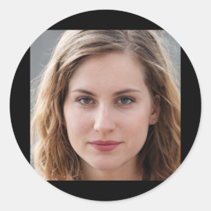 Untitled  classic round sticker