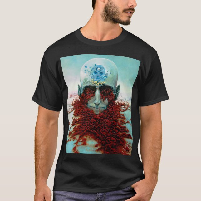 Untitled (Decomposition) by Zdzislaw Beksinski T-Shirt (Front)