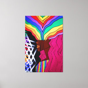 Untitled Flamboyant Canvas Print