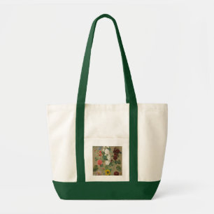 Untitled (Flowers) (oil on board) Tote Bag