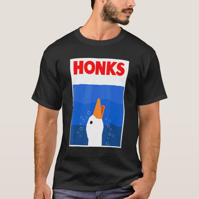 Untitled Goose Game HONKS T-Shirt (Front)
