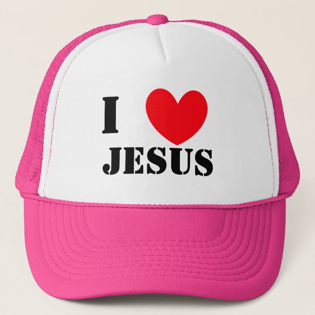 Untitled, I, JESUS Trucker Hat (Front)