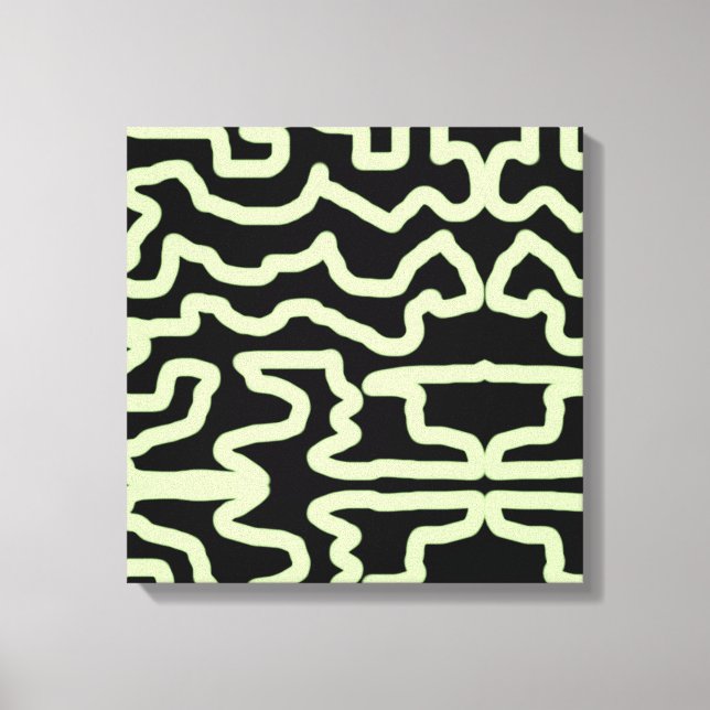 Untitled modern art canvas print (Front)