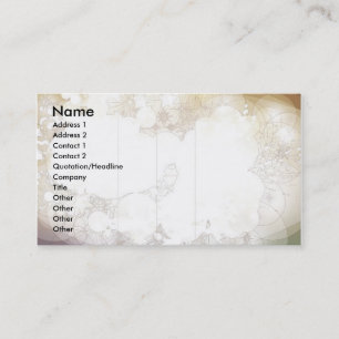 Untitled, Name, Address 1, Address 2, Contact 1... Business Card