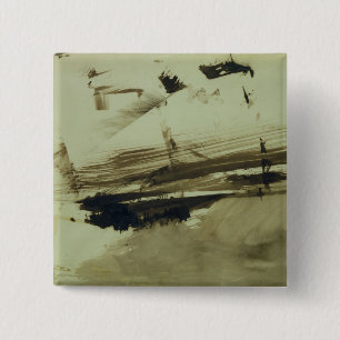 Untitled, or: Evocation of an island, 1870 15 Cm Square Badge