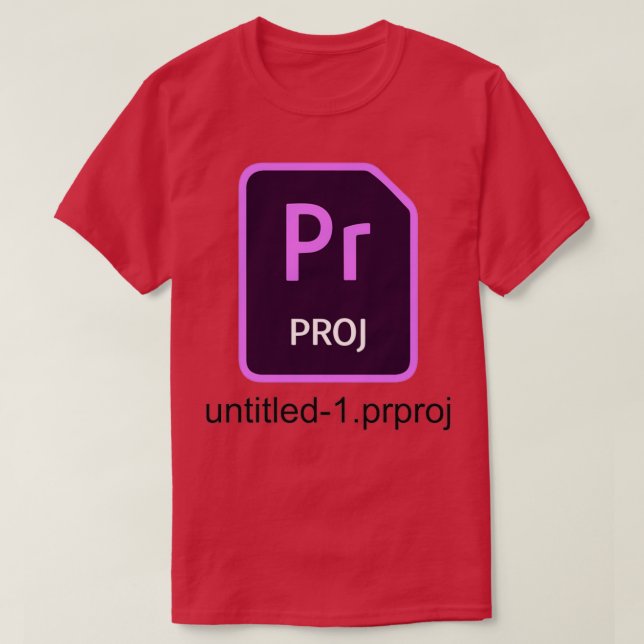 Untitled Premiere Document T-Shirt (Design Front)