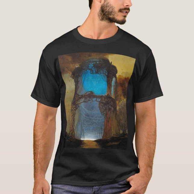 Untitled (The Portal) by Zdzisław Beksiński T-Shirt (Front)