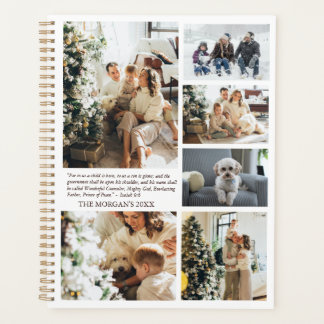 Unto us a Child is Born Family Bible Verse Planner