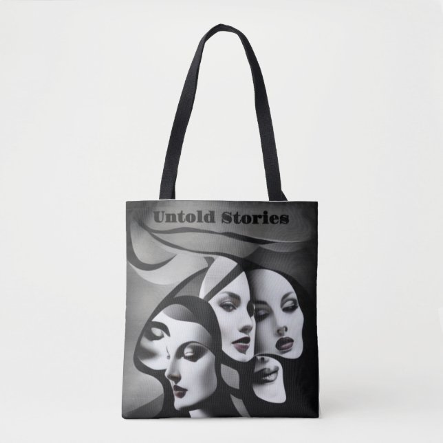 Untold Stories Tote Bag (Front)
