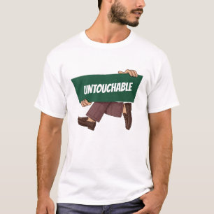 UNTOUCHABLE. Minimalist Streetwear Typography T-Shirt