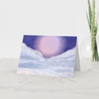 Untouched Snow Card