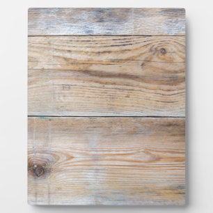 Untreated wood plaque