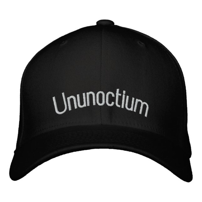 Ununoctium Embroidered Hat (Front)
