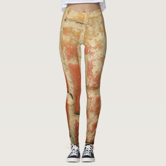 Unusual art and design ladies stretch leggings  (Front)