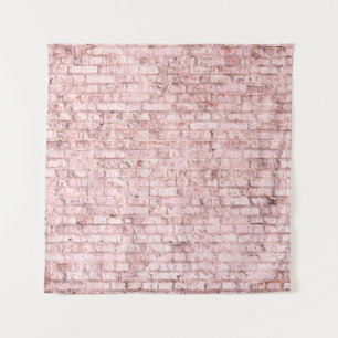 Unusual bright saturated abstract pink background  tapestry