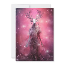 Unusual Dark Pink Christmas Cards