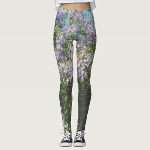 Unusual design woman's stretch leggings 