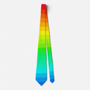 Unusual Fun Summer Rainbow Colours PRIDE Diversity Tie