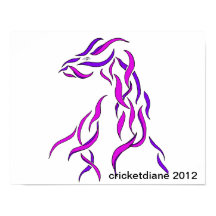 Unusual Ribbon Dragon - CricketDiane 2012 Poster