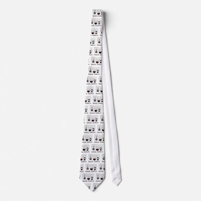 Unusual Suspects Tie (Front)