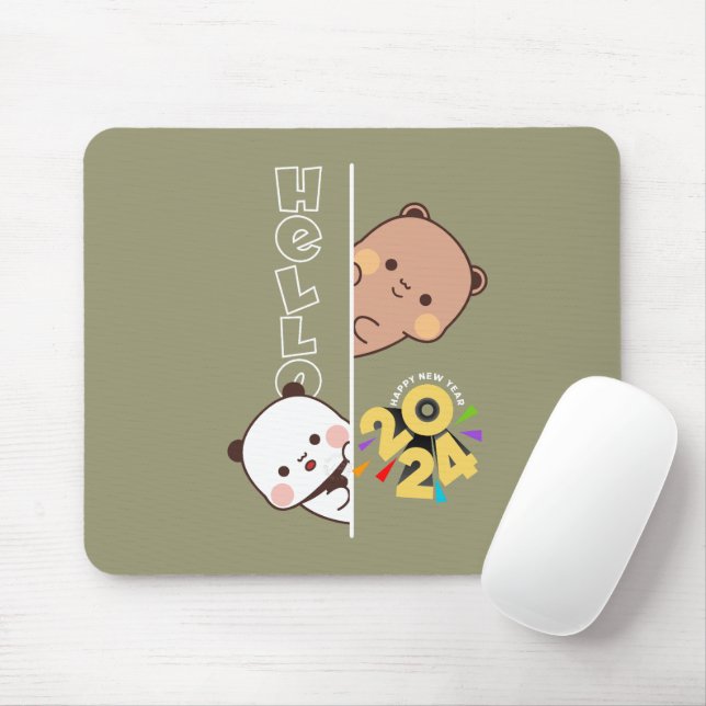 Unveiling New Year of 2024 |  Mouse Mat (With Mouse)