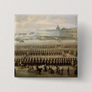 Unveiling of the Paul I memorial in Gatchina 15 Cm Square Badge