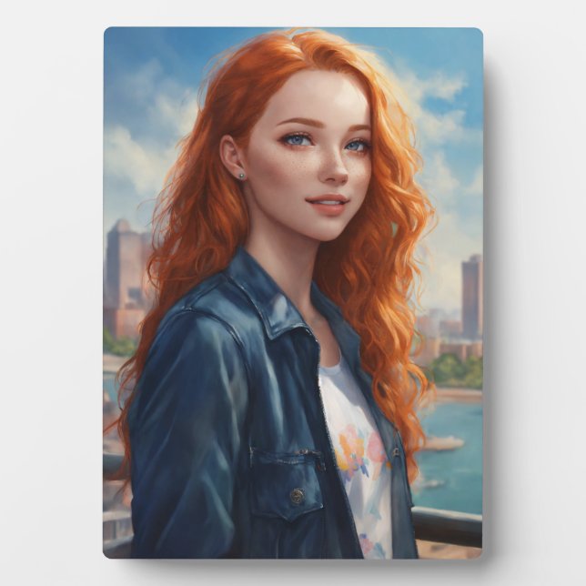 "Unveiling the Raw Emotions: Derailed Reality" Plaque (Front)