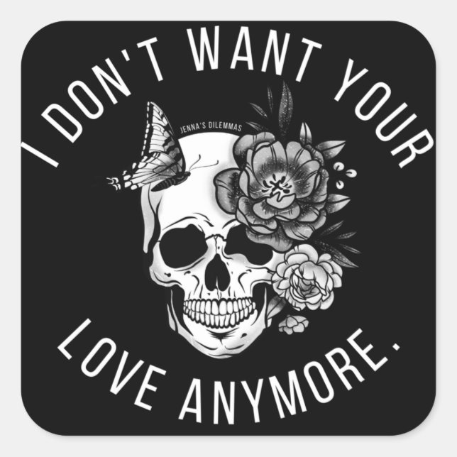 Unwanted Love Sticker (Front)