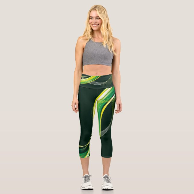 Unwind in Comfort: Stylish Yoga Pants & Leggings (Front)