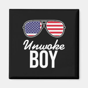 Unwoke Boy Woke Politically Correct Conservative P Magnet