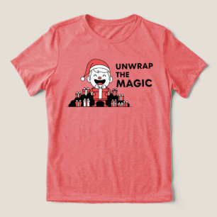 Unwrap the Magic Christmas Tri-Blend Shirt
