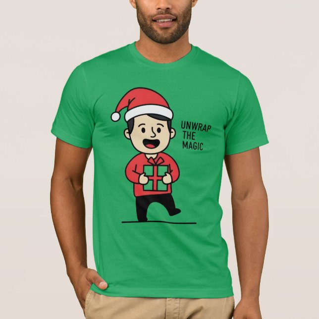 Unwrap the Magic T-Shirt (Front)