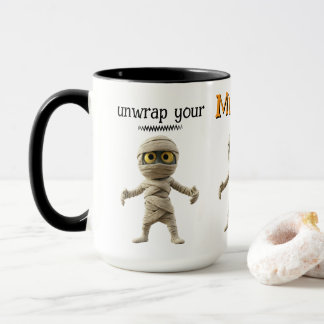 Unwrap Your Mummy Issues Halloween Mug