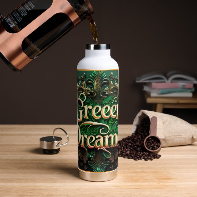 "Unwritten Future Path" Water Bottle (Coffee)