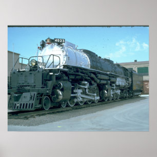 UP 4-8-8-4 "Big Boy" #4023_Trains Poster