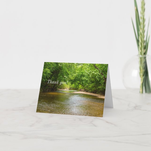 Up A Creek Thank You Card (Front)