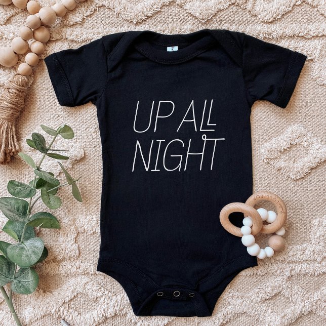 Up All Night Baby Bodysuit (Creator Uploaded)