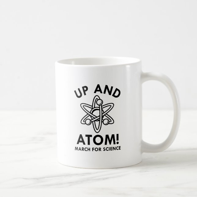 Up And Atom! Coffee Mug (Right)