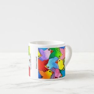 Up and Down Birds Espresso Mug