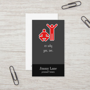 Up and Down Business Card