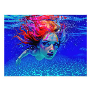 “Up Close and Personal” - A Chromatic Portrait Photo Print
