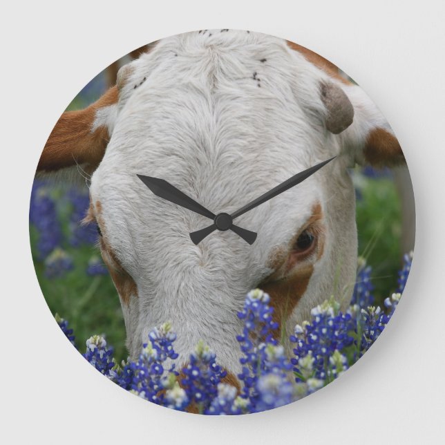 Up Close and Personal Large Clock (Front)