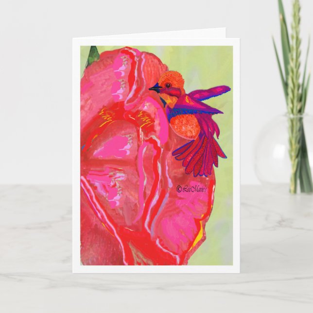 Up close LeeMarie's creative Design Card (Front)