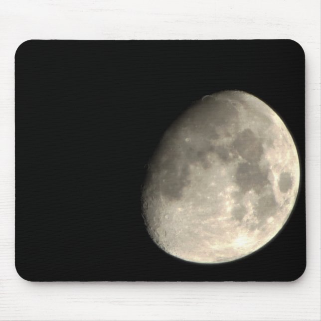 Up Close Moon Mouse Mat (Front)