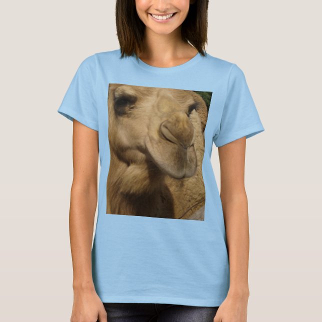 Up Close & Personal with a Camel T-Shirt (Front)