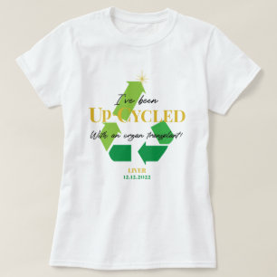 Up-Cycled Transplant Customisable T-Shirt