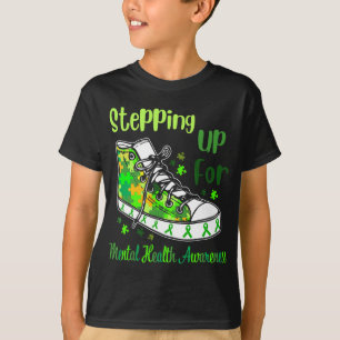 Up For Mental Health Awareness Shoes  T-Shirt