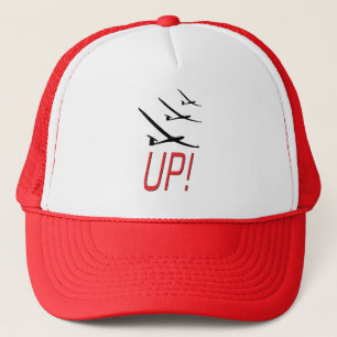 UP !  Glider Sailplane Trucker Hat